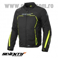 Geaca (jacheta) barbati Racing Seventy vara/iarna model SD-JR65 culoare: negru/galben fluor – marime: 4XL